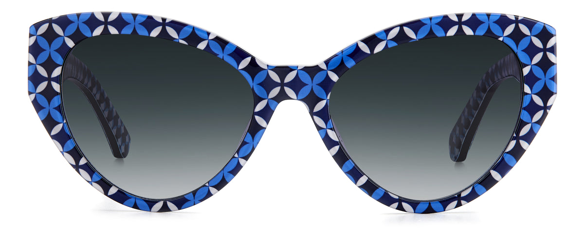 Kate Spade Paisleigh/S 206098 Blue Pattern/ Dark Grey Shaded