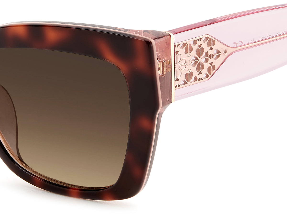 Kate Spade Valeria/S 206100 Havana Pink/ Brown Shaded
