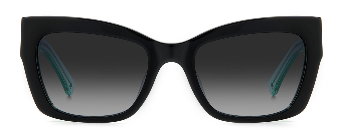 Kate Spade Valeria/S 206100 Black/ Dark Grey Shaded