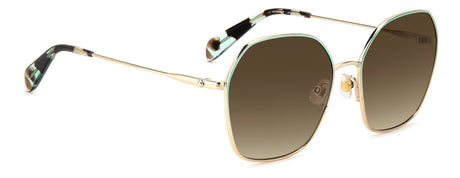 Kate Spade Kenna/G/S 206101 Gold Blue/ Brown Shaded