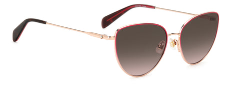 Kate Spade Hailey/G/S 206112 Rose Gold Red/ Brown Shaded