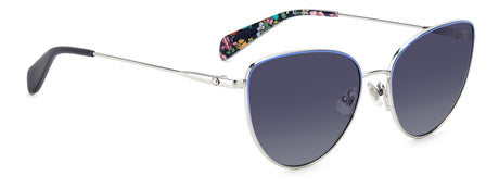 Kate Spade Hailey/G/S 206112 Palladium Blue/ Dark Grey Shaded