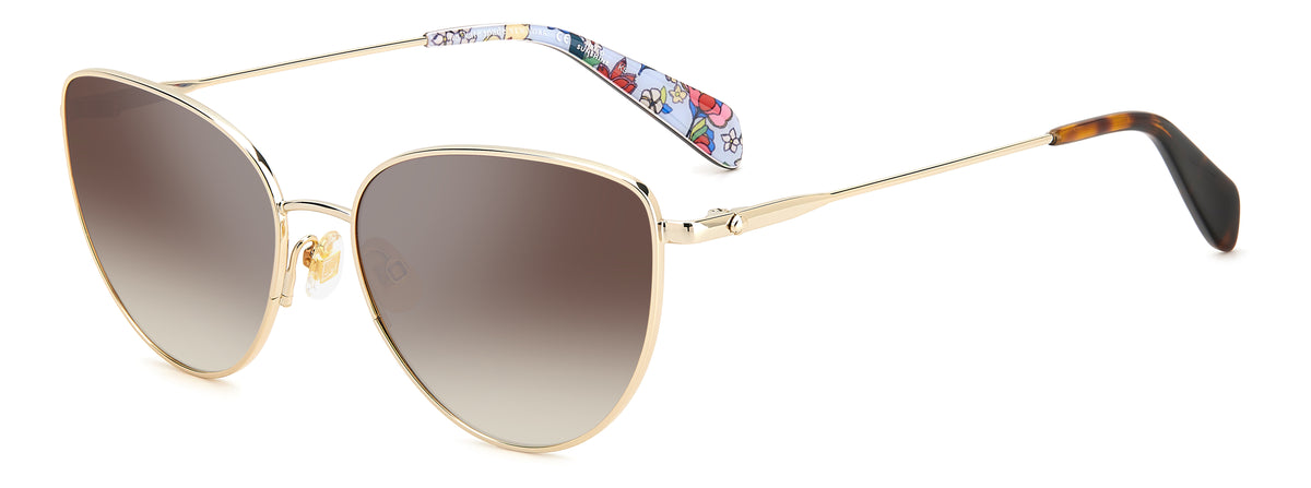 Kate Spade Hailey/G/S 206112 Gold/ Brown Sm Silver