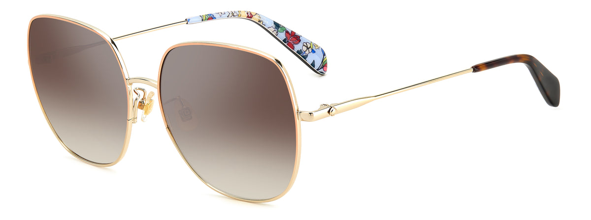 Kate Spade Charli/F/S 206115 Red Gold/ Brown Sm Silver