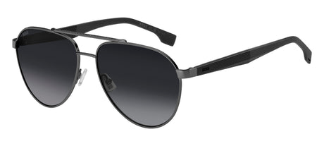 BOSS 1485/S Dark Ruthenium Grey/ Brown Sol-X
