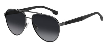 Hugo Boss BOSS 1485/S Dark Ruthenium Grey/ Brown Sol-X