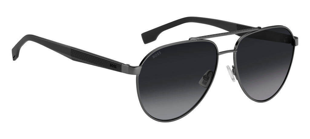 Hugo Boss BOSS 1485/S Dark Ruthenium Grey/ Brown Sol-X