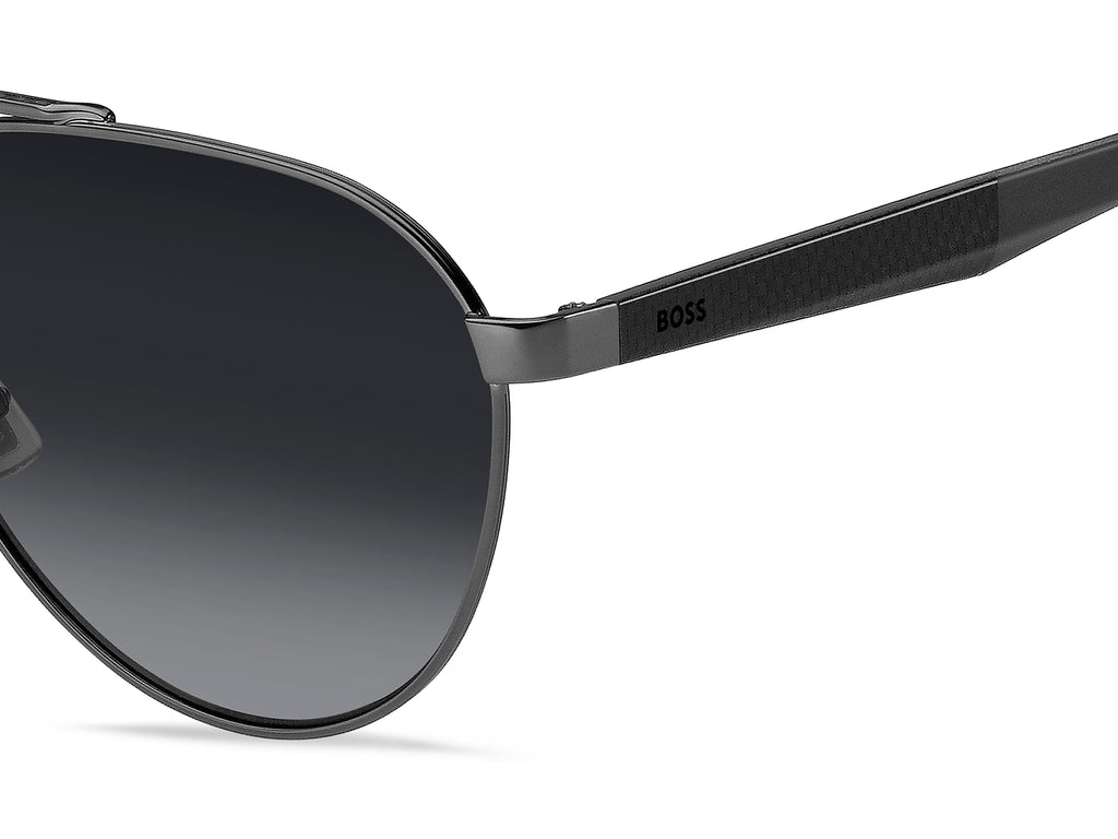 Hugo Boss BOSS 1485/S Dark Ruthenium Grey/ Brown Sol-X