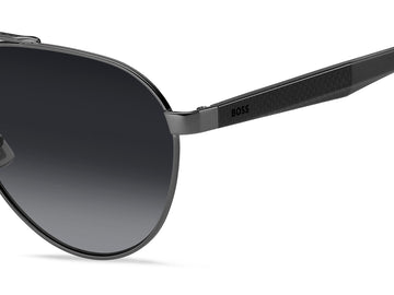 BOSS 1485/S Dark Ruthenium Grey/ Brown Sol-X
