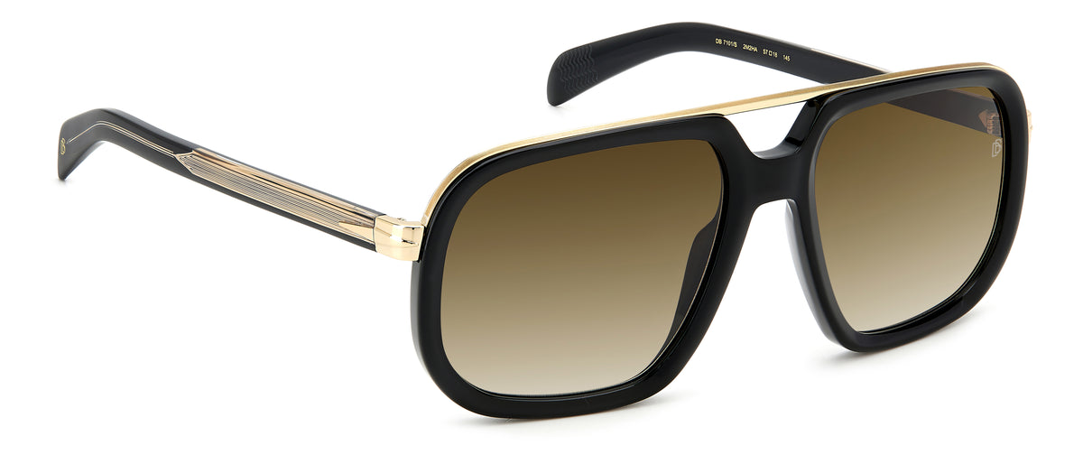 David Beckham DB 7101/S-57-2M2 HA BLK GOLD