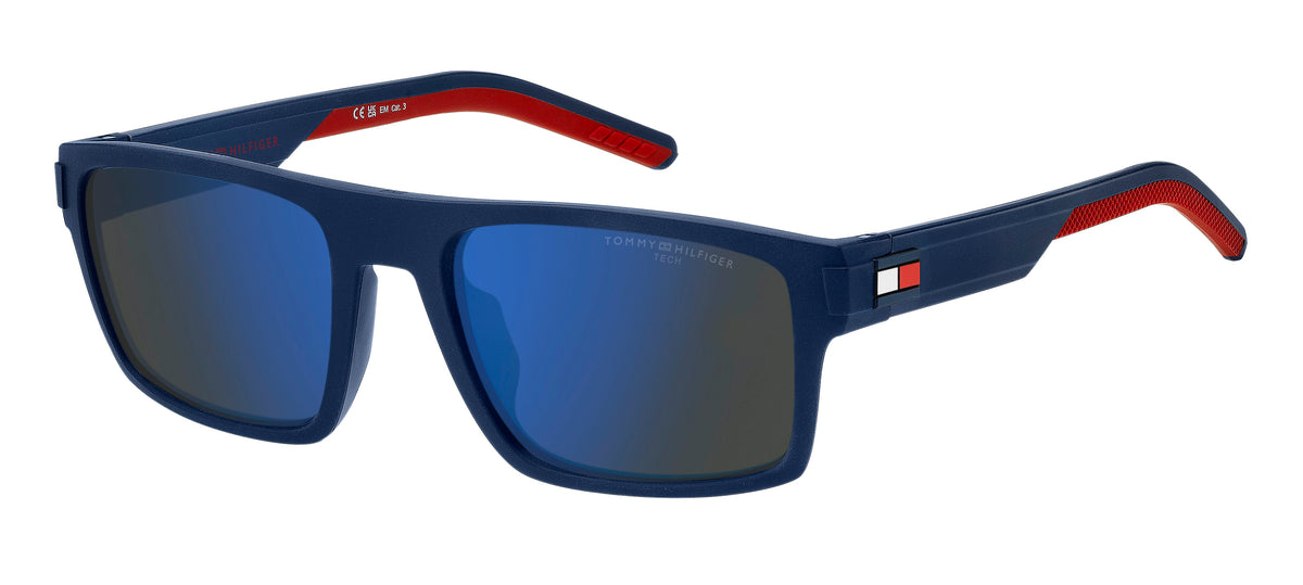 Tommy Hilfiger TH 1977/S Matte Blue/ Blue Multilayer High Contrast Lens