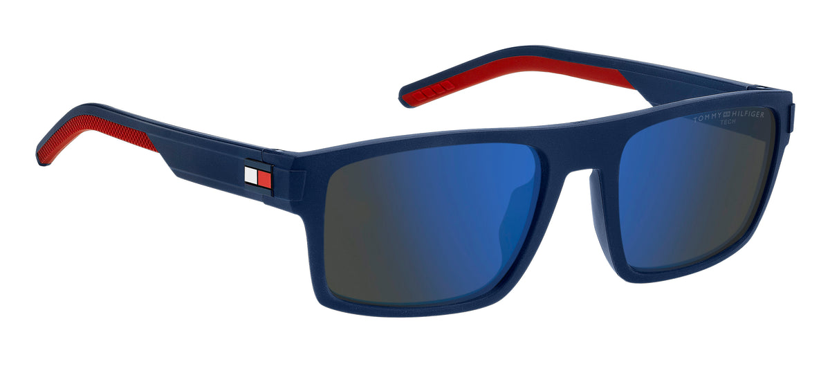 Tommy Hilfiger TH 1977/S Matte Blue/ Blue Multilayer High Contrast Lens