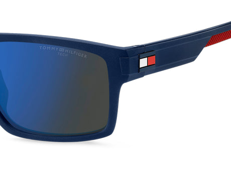 Tommy Hilfiger TH 1977/S Matte Blue/ Blue Multilayer High Contrast Lens