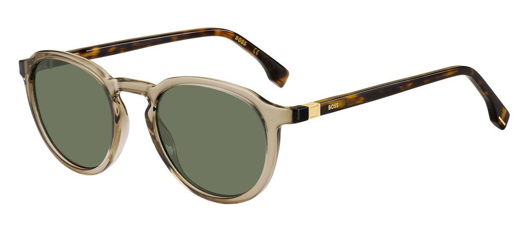 BOSS 1491/S Beige Havana/ Green