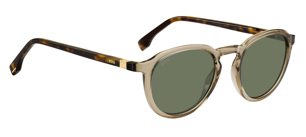 BOSS 1491/S Beige Havana/ Green