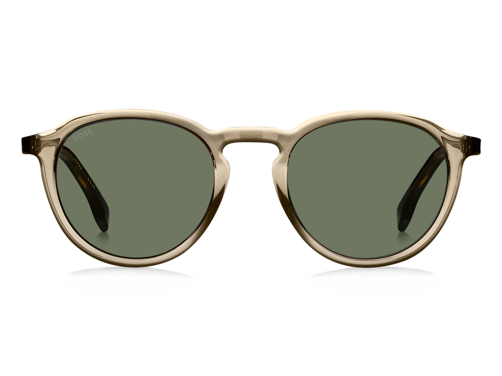 BOSS 1491/S Beige Havana/ Green