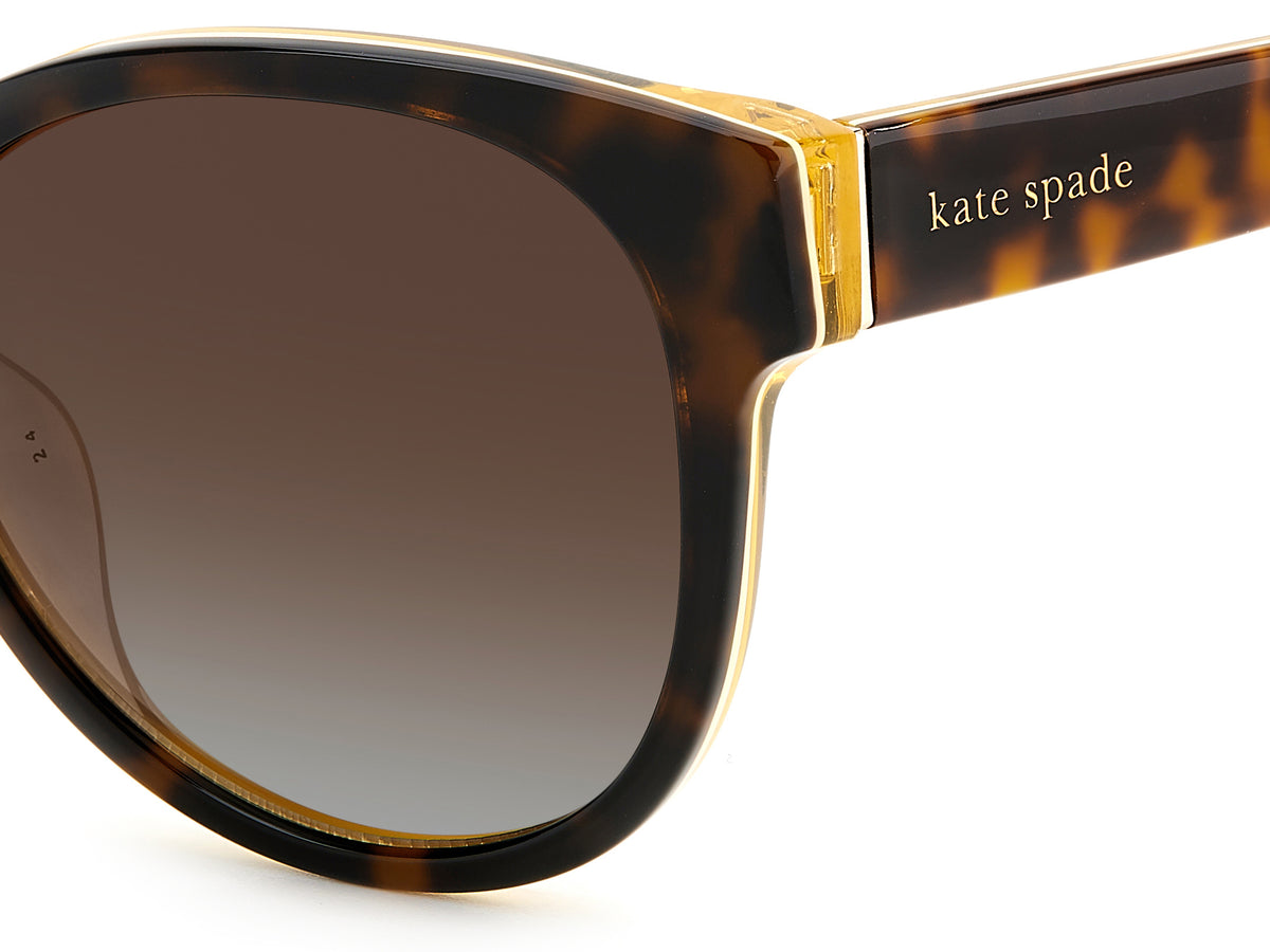 Kate Spade Nathalie/G/S 206116 Havana/ Brown Shaded Polarized