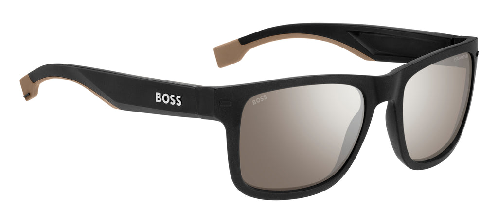 Hugo Boss BOSS 1496/S Matte Black Beige/ Silver Multilayer Pz Highcontras Oleoph