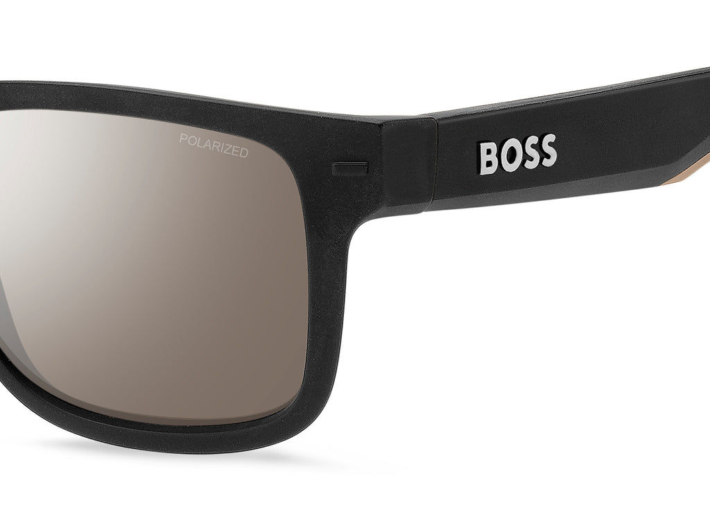 Hugo Boss BOSS 1496/S Matte Black Beige/ Silver Multilayer Pz Highcontras Oleoph