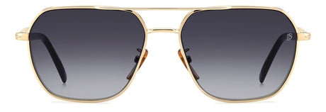 David Beckham Sunglasses DB 1128/G/S Gold Black_/ Grey Lens