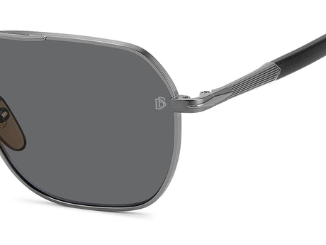 David Beckham DB 1128/G/S Dark Ruthenium Black/ Grey Lens Polarised