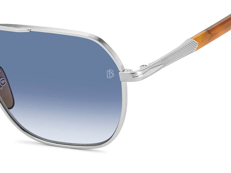 David Beckham DB 1128/G/S Silver Havana/ Blue Lens