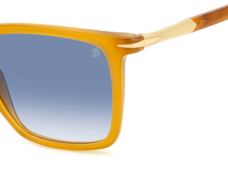 David Beckham DB 1130/S Yellow Havana/ Blue Lens