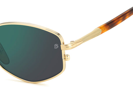 David Beckham DB 1129/S-52-HM2 GD HONEY MT GREEN SP