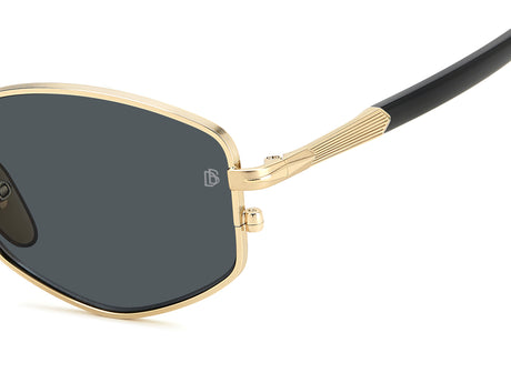 David Beckham DB 1129/S Gold Black_/ Grey Lens