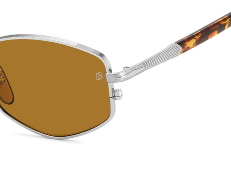 David Beckham DB 1129/S Silver Havana/ Brown Lens