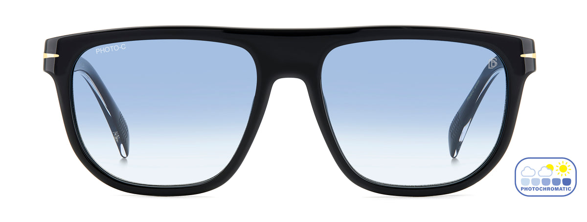 David Beckham DB 7111/S-56-807 F9 BLACK