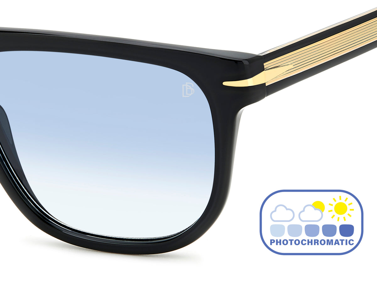 David Beckham DB 7111/S-56-807 F9 BLACK
