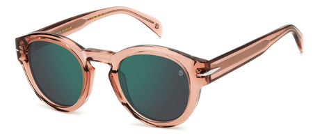 David Beckham Sunglasses DB 7110/S Pink/ Green Lens