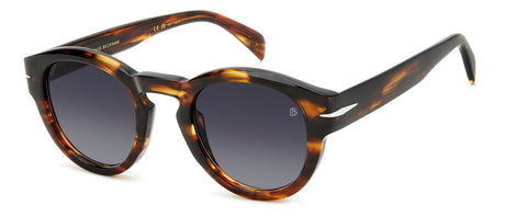 David Beckham Sunglasses DB 7110/S Brown Horn/ Grey Lens