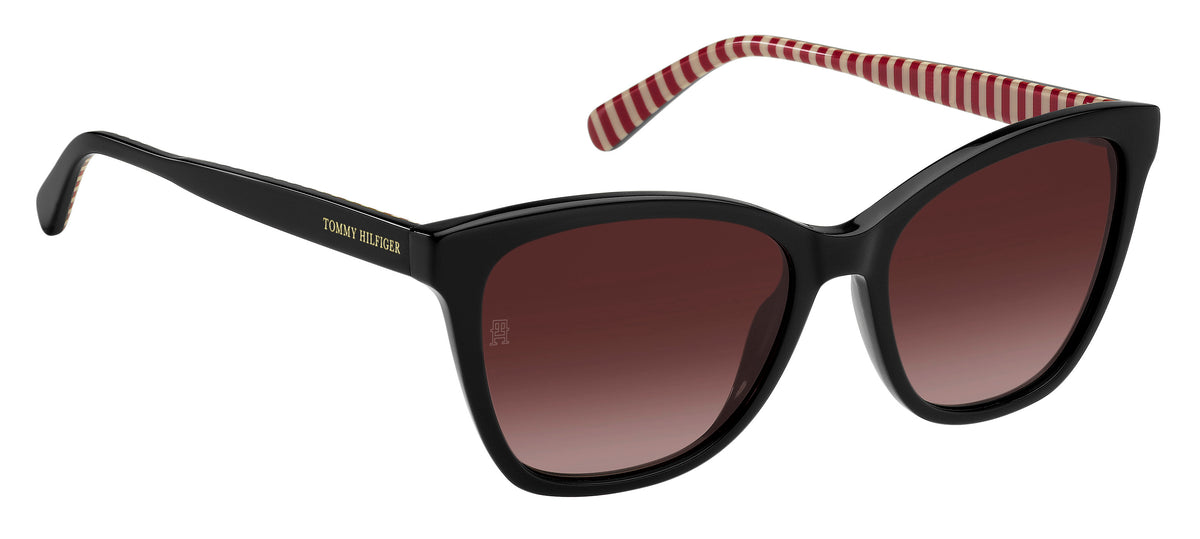 Tommy Hilfiger TH 1981/S Cherry Pattern Black/ Pink Doubleshade