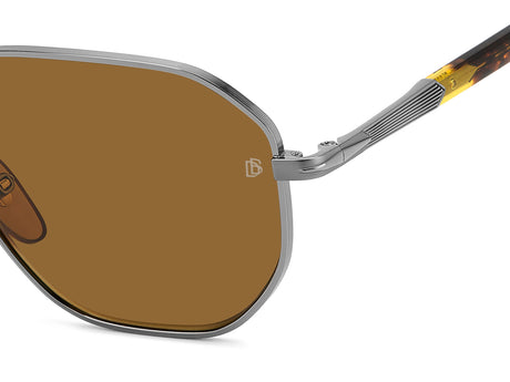 David Beckham DB 1132/F/S Dark Ruthenium Havana/ Brown Lens