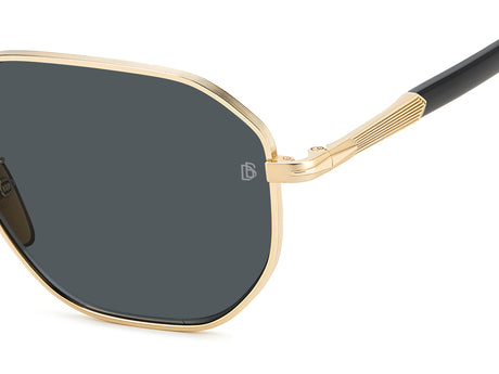 David Beckham DB 1132/F/S Gold Black_/ Grey Lens