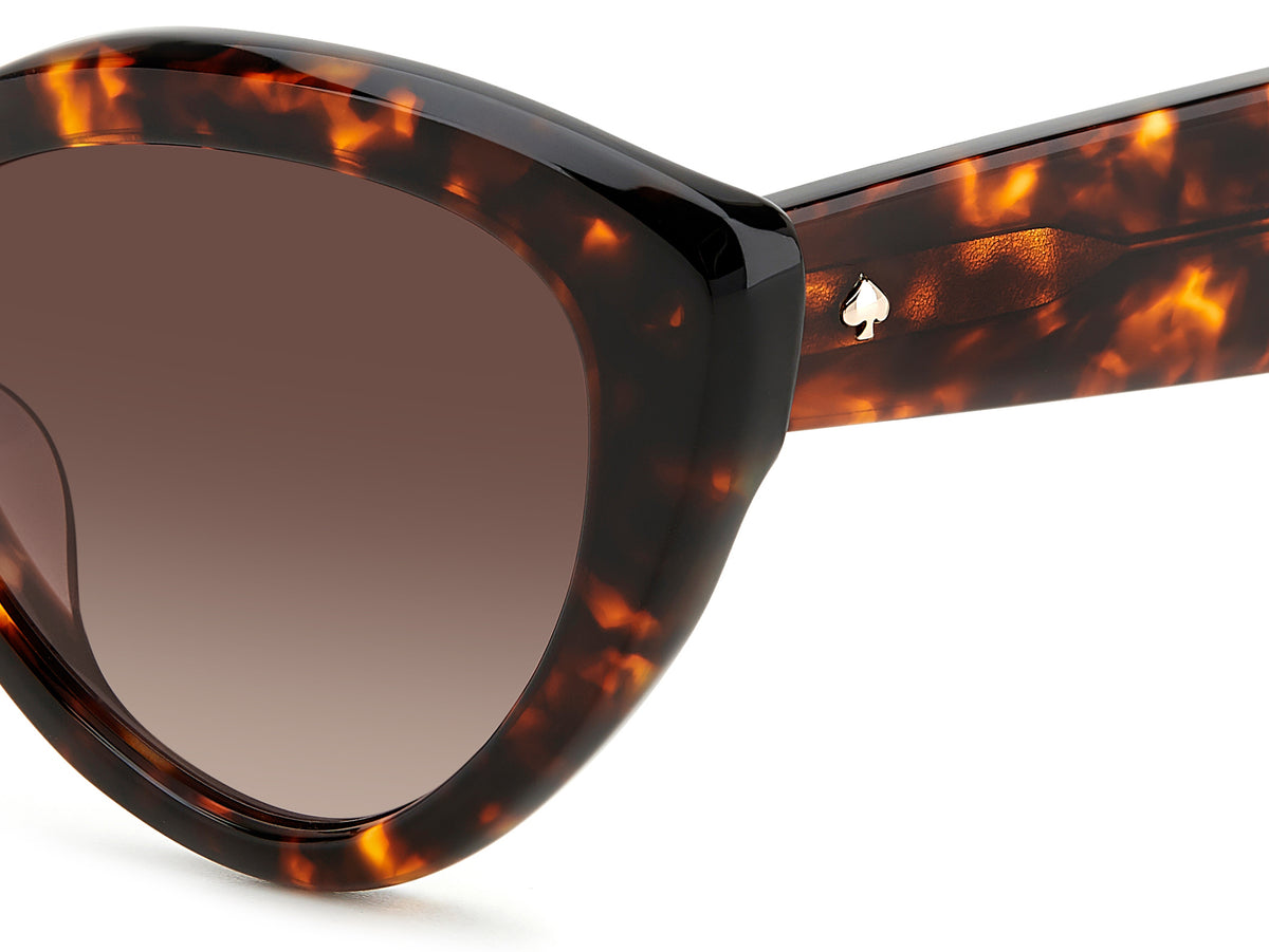 Kate Spade Juni/G/S 206240 Havana/ Brown Shaded