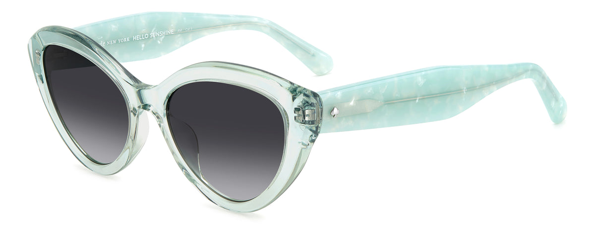 Kate Spade Juni/G/S 206240 Teal/ Dark Grey Shaded