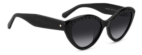 Kate Spade Juni/G/S Pearl 206241 Black/ Dark Grey Shaded