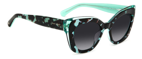 Kate Spade Marigold/S 206242 Green Havana/ Dark Grey Shaded