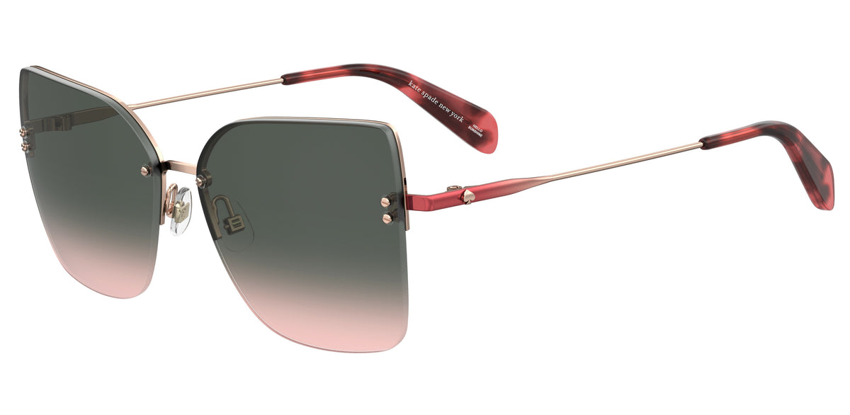 Kate Spade Ariella/G/S 206244 Red Gold/ Green Pink