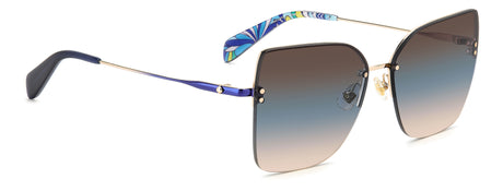 Kate Spade Ariella/G/S 206244 Gold Blue/ Brown Teal