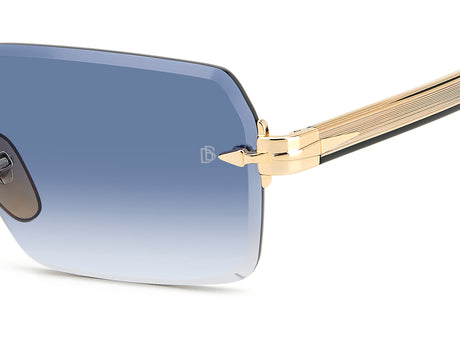 David Beckham 7109/S-56-RHL GOLD BLACK 08 MS BLUE SF
