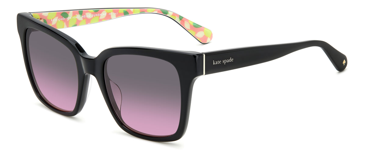 Kate Spade Harlow/G/S 206243 Light Havana/ Brown Shaded Polarized