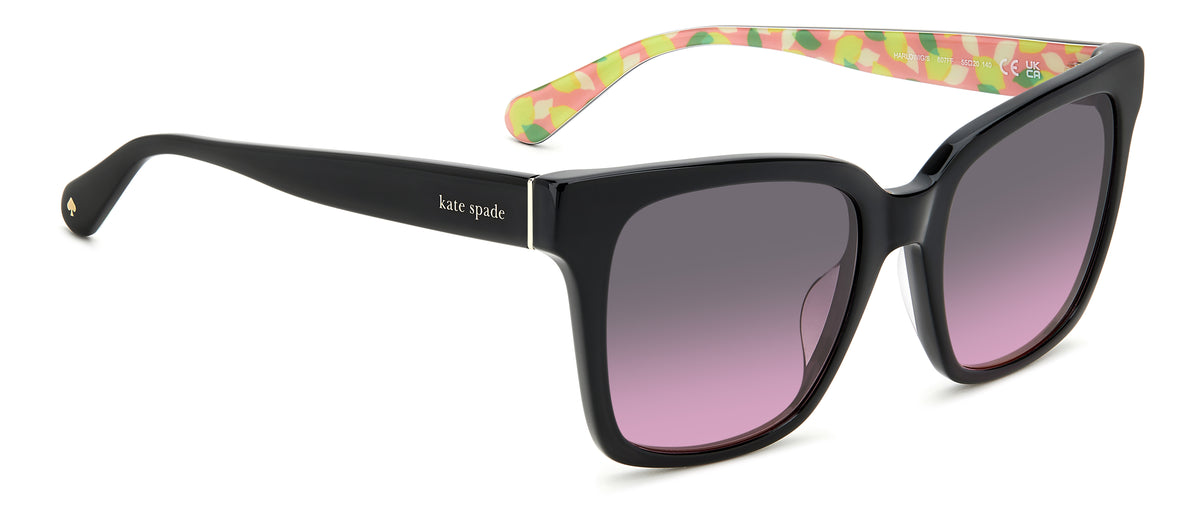 Kate Spade Harlow/G/S 206243 Light Havana/ Brown Shaded Polarized
