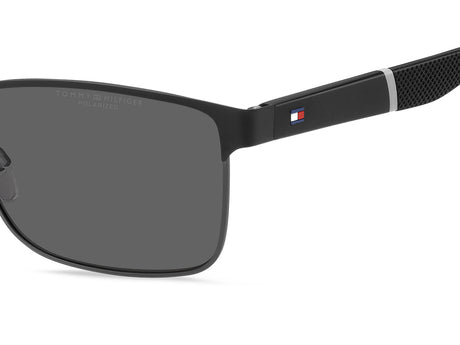 Tommy Hilfiger TH 2040/S Matte Black Ruthenium/ Grey Polarized