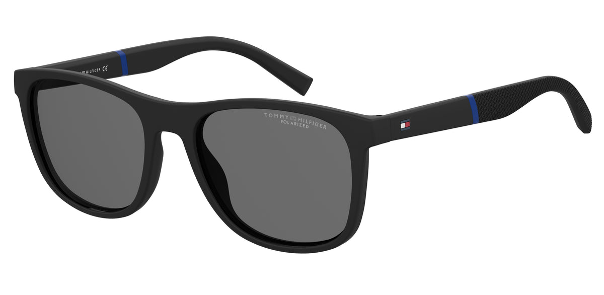 Tommy Hilfiger TH 2042/S Matte Black/ Grey Polarized