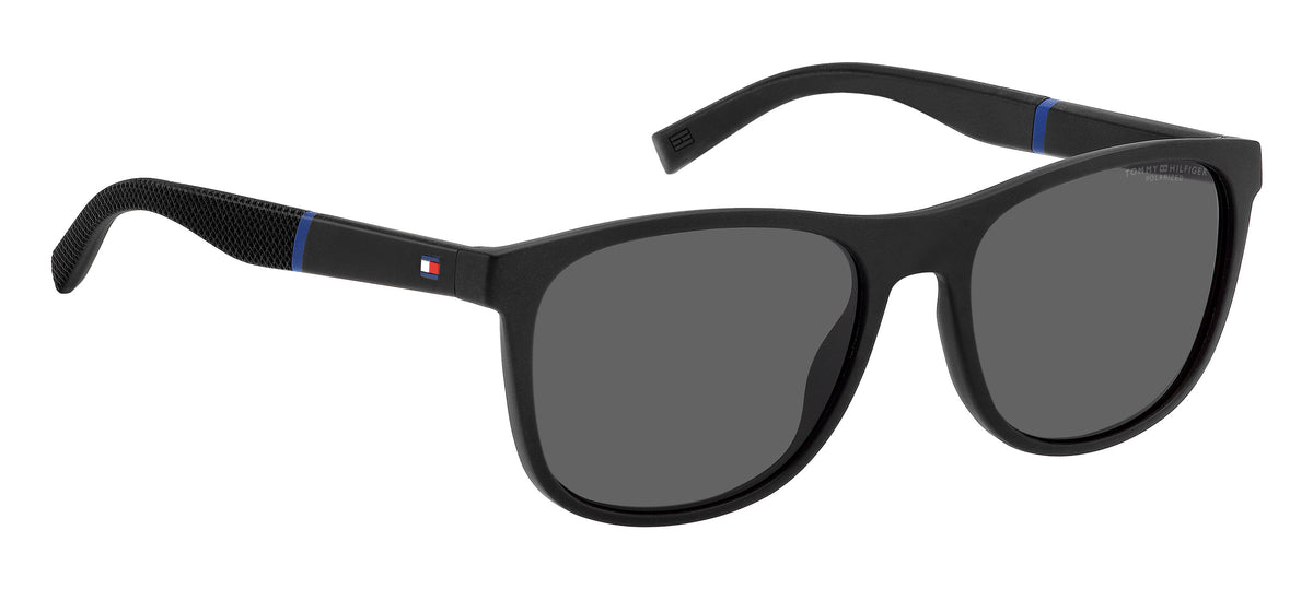 Tommy Hilfiger TH 2042/S Matte Black/ Grey Polarized