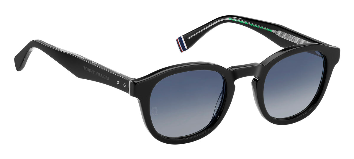 Tommy Hilfiger TH 2031/S Black/ Blue Shaded Grey